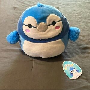 Squishmallows Babs the Blue Jay 8" Stuffed Plush